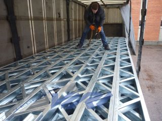 Perdangos santvaros Vilniuje, Lietuva.