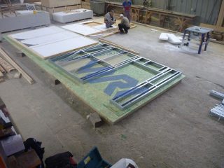 Modulis generatoriui Preiliuose, Latvija.